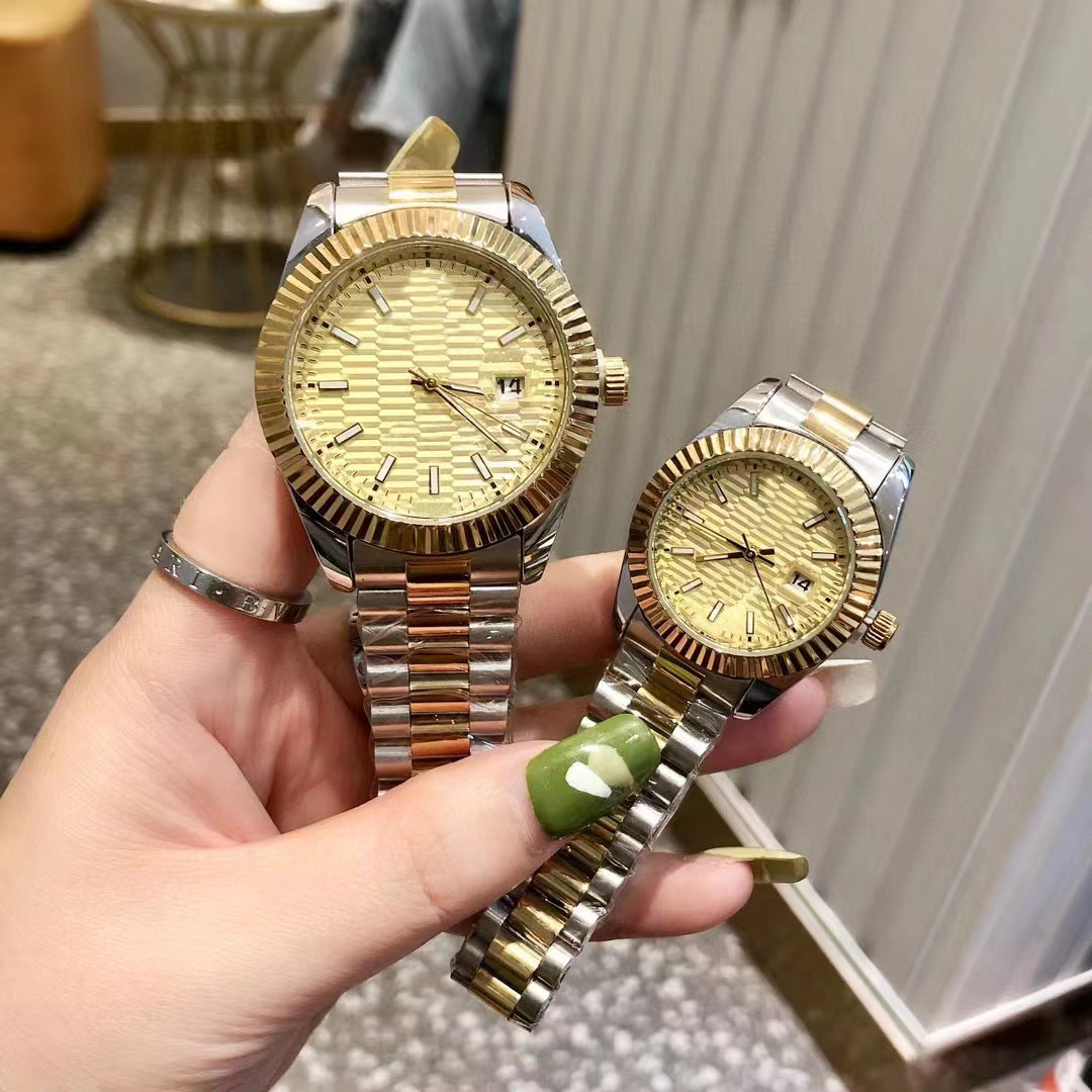 

Fashionable lovers' watches 316 stainless steel with various styles, Color 7