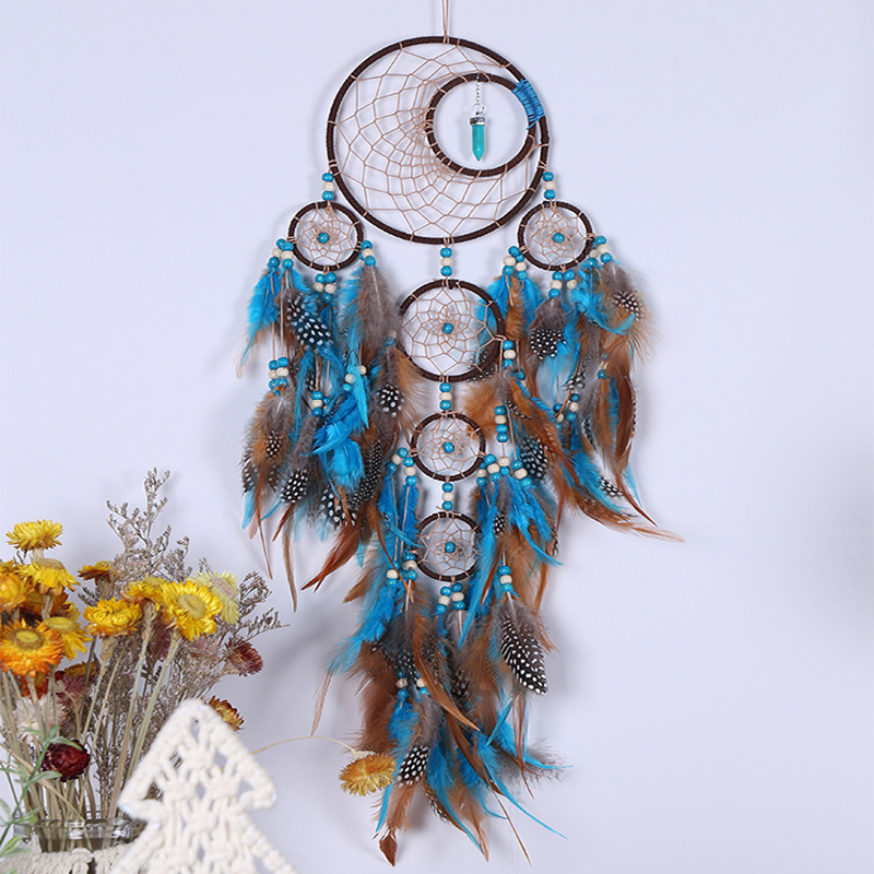 

Dream Catcher Feathers Decorative Objects Wall Hanging Home Decoration Ornament Dreamcatchers 1223403