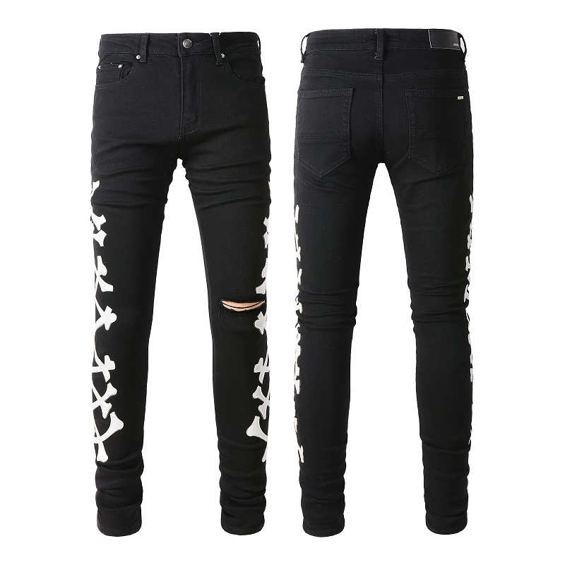 

2022 New Arrivals amirs Mens Luxury Designer Denim Jeans Holes Trousers Jean COOLGUY Biker Pants Man Clothing #870 Amiri