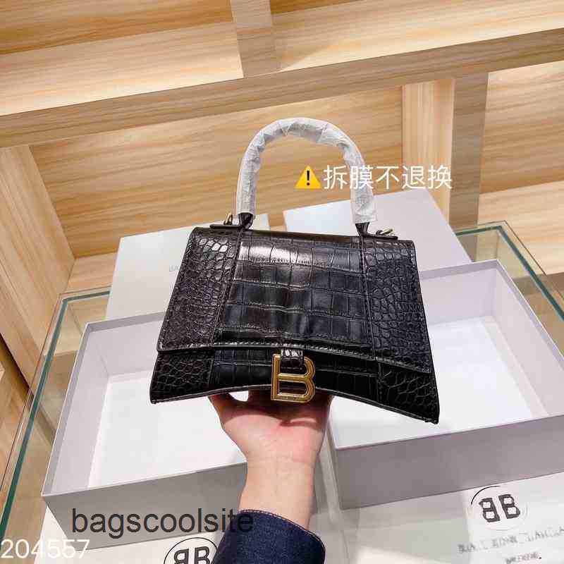 

Bag B-buckle Handbag 2022 Balencaigass Hanbags Women Paris Designer Portable Messenger Bags Luxurys Crocodile Kbty Hour X9ks, White crocodile