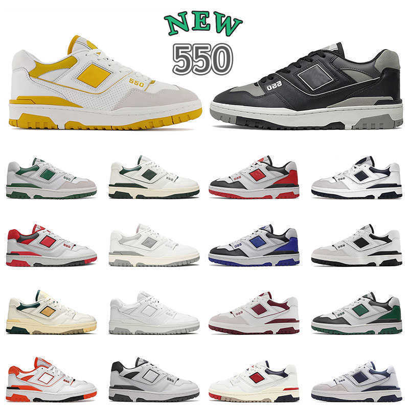 

BB550 B550 550 mens sports shoes Aime Leon Dore White AURALEE Shifted Sport Syracuse UNC Varsity Gold White Black Burgundy Boston men wo, B63 36-45 white team royal