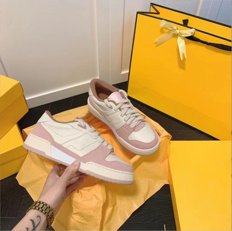 

Casual Shoes Running Shoe Outdoor Sneakers Trainers Luxury Match Compact Vintage Suede Beige Shock Absorbing Material Pink Low Design Fd Sneaker Platform