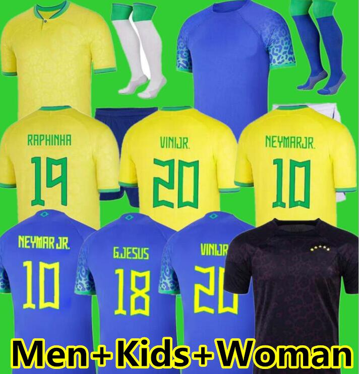 

2022 2023 VINI JR SILVA soccer jersey Camiseta de futbol PAQUETA COUTINHO football shirt maillots MARQUINHOS brasil RICHARLISON bRAZILS MEN KIDS WOMAN, Home woman