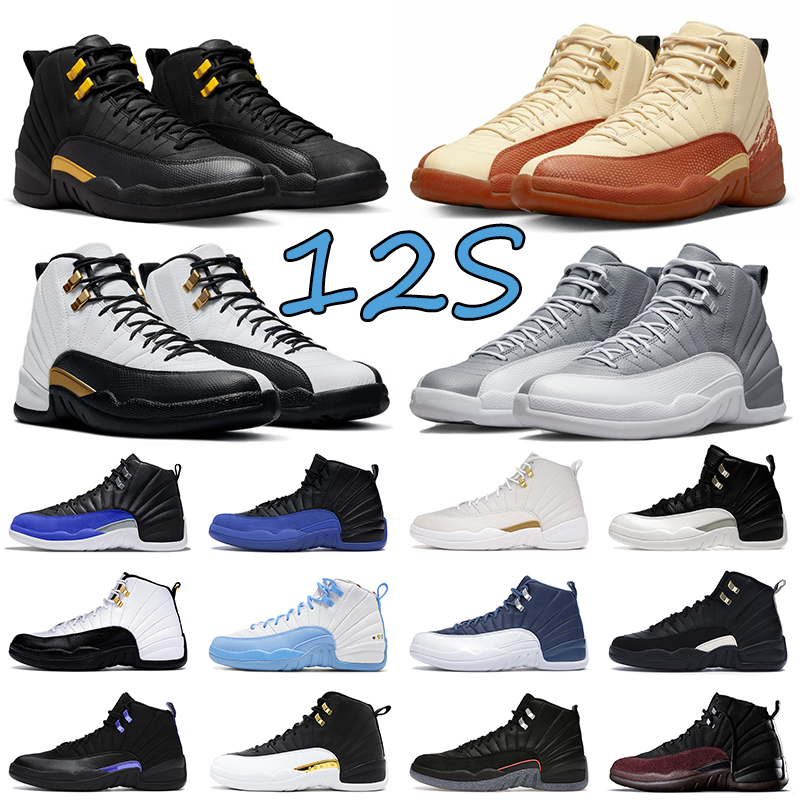 

12 12s Jumpman Basketball Shoes Mens Sneakers Men Trainers Eastside Golf Black Taxi Stealth Hyper Royal Outdoor Sport Shoe, #7 12s royalty taxi
