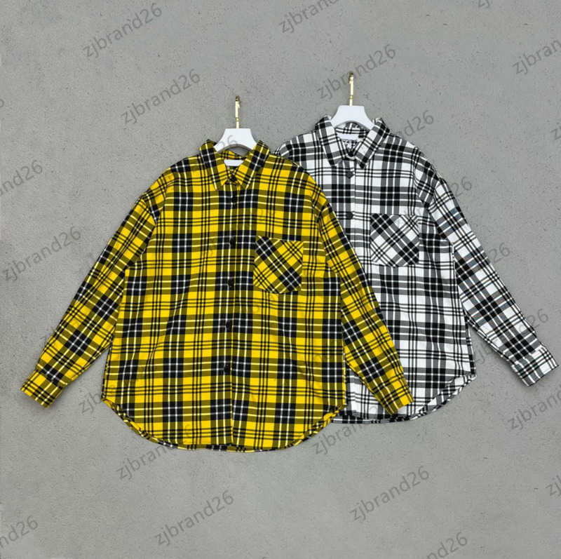 

Designer Womens Blouses Tops Single pocket stand collar lattice Shirt Irregular hem button open front Blouse Contracted Commute Women Clothing 2 Colors 1970