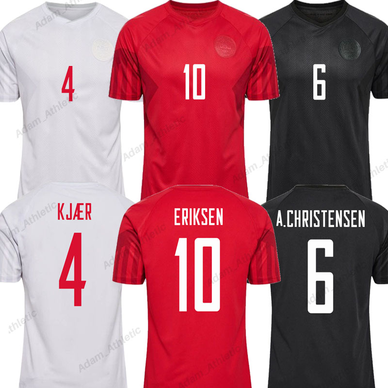 

ERIKSEN Soccer Jerseys 2022 world cup HOJBJERG A.CHRISTENSEN WASS KJAER football shirts ANDERSEN DOLBERG BRAITHWAITE JENSEN SKOV OLSEN jersey national team, 22-23 3rd
