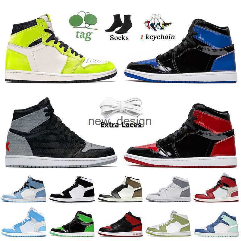 

Top Quality Jumpman 1s Basketball Shoes Jorden1s Jorda 1 Visionaire Patent Bred Royal Blue Rebellionaire Banned Off University, D32 36-46 mid light smoke grey