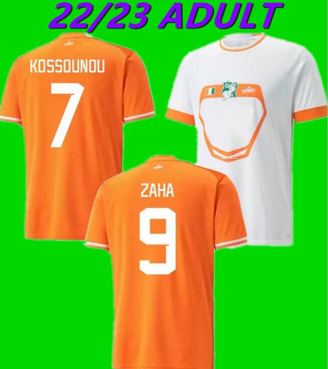 

2022 2023 Cote d Ivoire PEPE soccer jerseys 22/23 fans palyer version ivory coast national team ZAHA HALLER KESSIE BAILLY Cote Home Yellow Away White football shirts, Ketediwa 22-23 away player