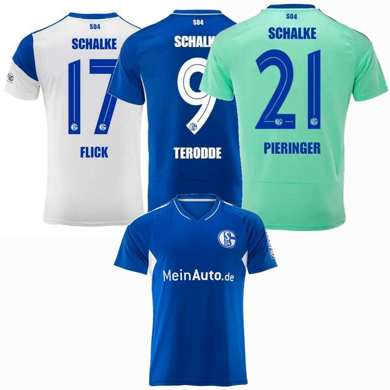 

22 23 FC Schalke 04 soccer jersey TERODDE Bulter OUWEJAN POLTER MOHR DREXLER LATZA ZALAZAR YOSHIDA 2022 2023 football shirts, 3rd+patch