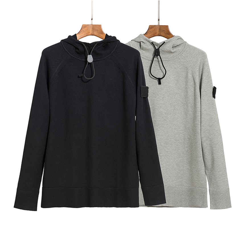 New Men's Hoodies Sweater Autumn And Winter Long Sleeve Men And Women's Lace-up Sports Sweaters STONE-008-image-811192443