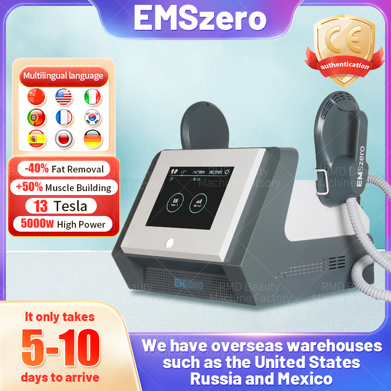 

Black Friday EMSZERO RF Equipment 13 Tesla NEO Massage Body Sculpt Muscle Increasing Buttock Reducing Exploding Fat Shaping EMSLIM