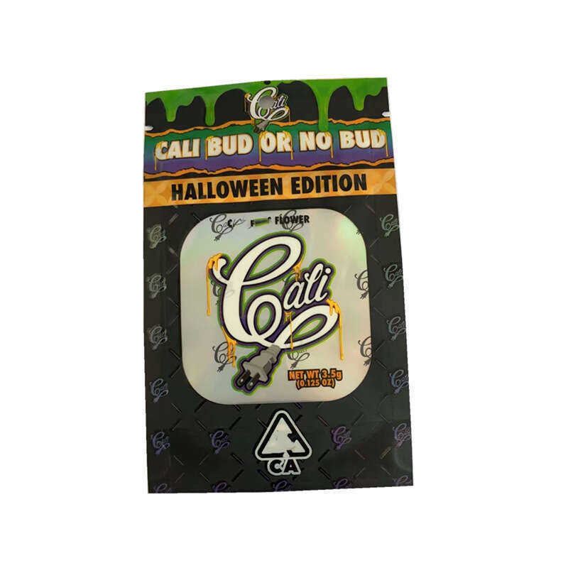 

Packaging Bags cali halloween edition packing bags gummiez original caliplug watermelon green apple cherry orange 500mg 3.5g grandaddy pluto
