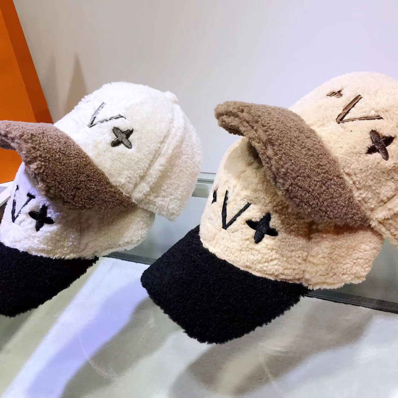 

Thickening Material Wool Casquette Winter Hat Designer Peaked Caps For Women Men Autumn Warm Fitted Hats Baseball Cap Snapbacks 22101905CZ, Khaki 1