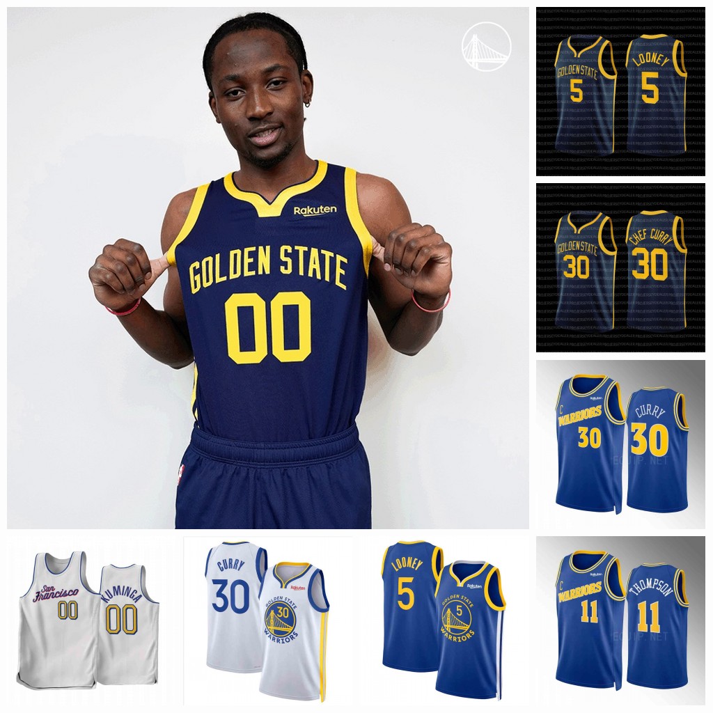 

Stephen Curry Golden State''Warriors''Basketball 2022-23 Jersey Klay Thompson James 33 Wiseman Draymond Green Kevon Looney Wiggins, 2022-23 classic womens s-2xl