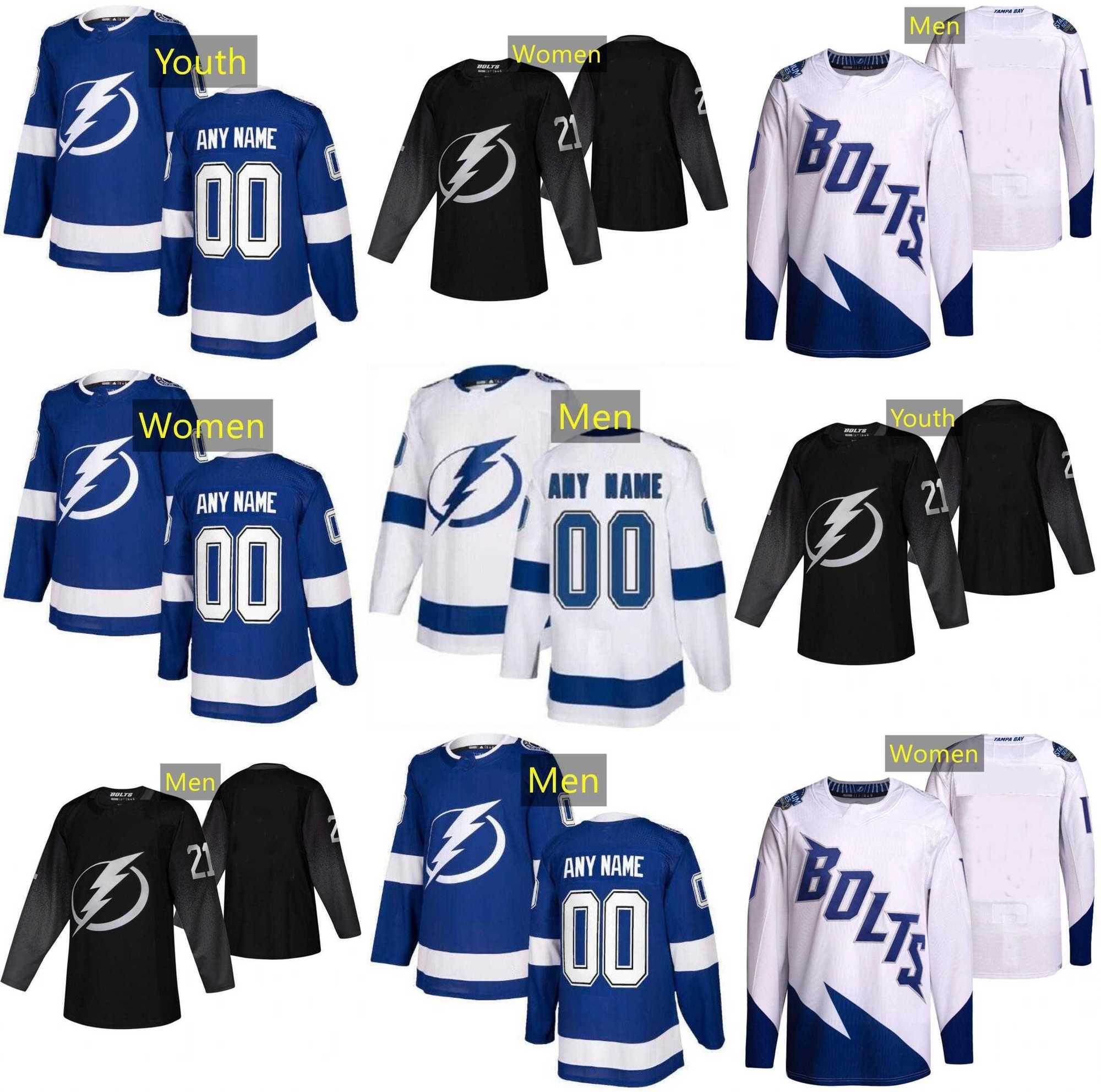

Tampa Bay Hockey Lightning Jerseys 38 Brandon 17 Alex Killorn 45 Cole Koepke 14 Pat Maroon 20 Nicholas Paul 86 Nikita Kucherov 10 Corey Perry 81 Erik Cernak 28 Ian Cole, As