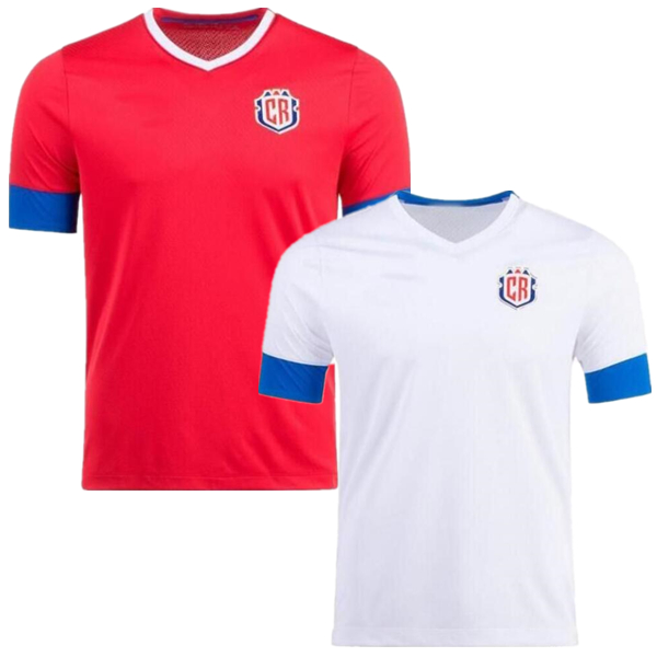 

2022 Costa Rica soccer jerseys red white national team Paulo Allan Cruz Joseph Mora Randall Leal Joel Campbell BRYAN Calvo oscar 22 23 football shirts 2023 home away