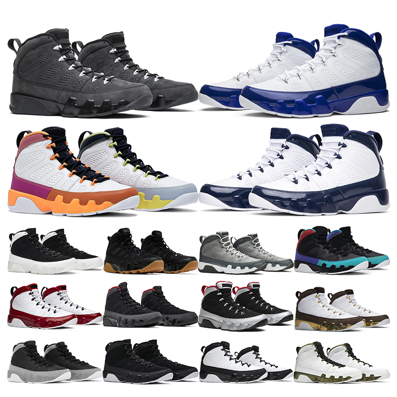 

Top basketball shoes 9s Space Jam Cool Grey University Blue Change The World mens trainer sneakers outdoor sports shoes fashion, 49