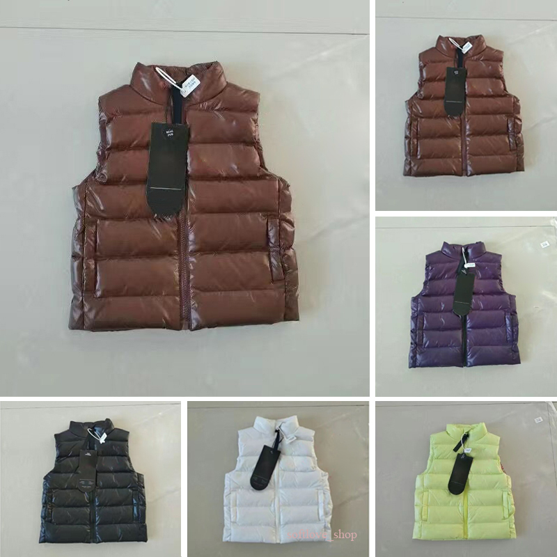 

Luxury Down Coat goose vest Jacket's Canadian Style Kids Designer Jacket Men And Women Great Quality Winter baby Warm Vest's, Color 2