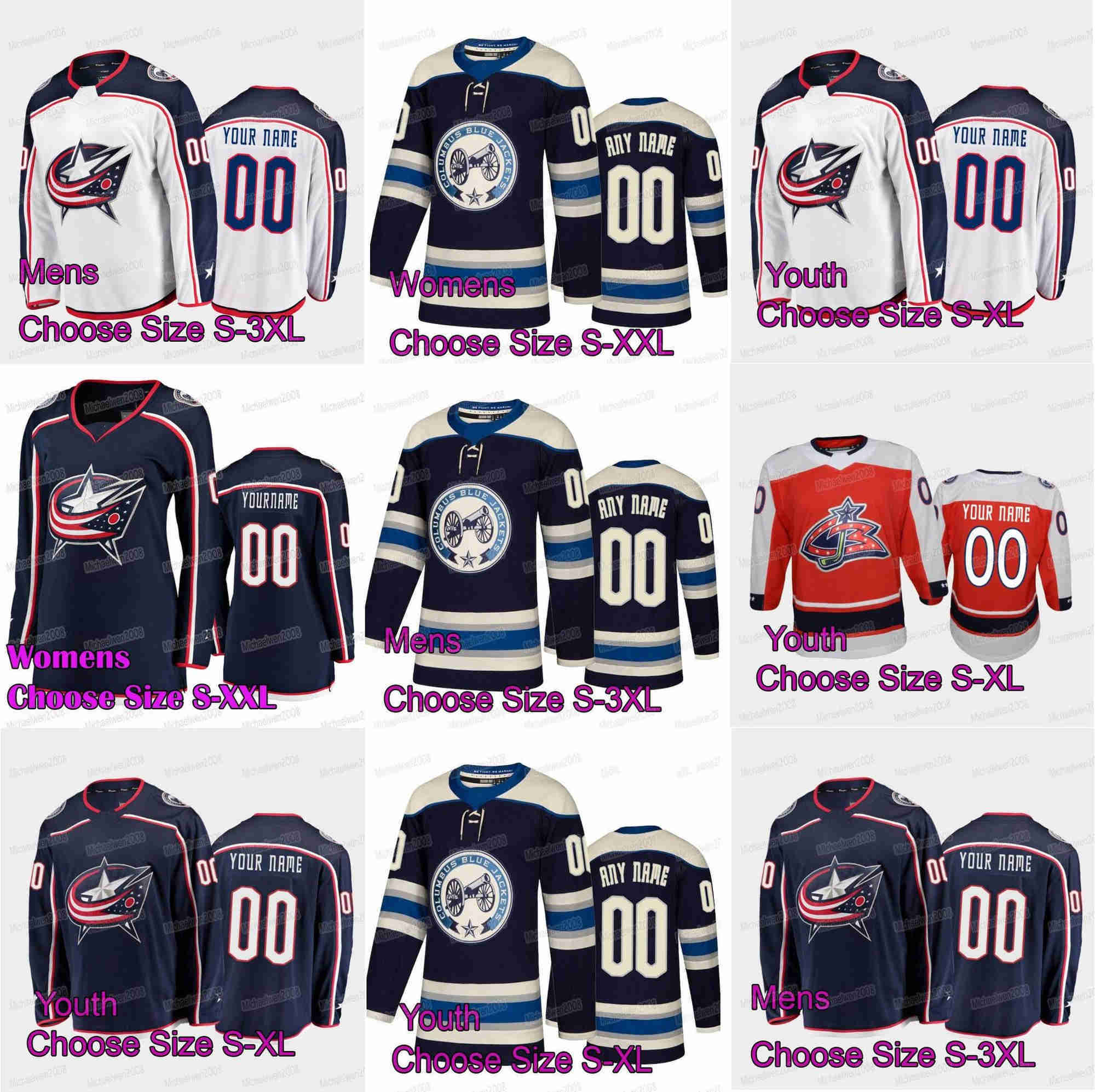 

Columbus Blue Hockey Jackets Jerseys 50 Eric Robinson 59 Yegor Chinakhov 17 Justin Danforth 24 Mathieu Olivier 93 Jakub Voracek 22 Jake Bean 77 Nick Blankenburg, As