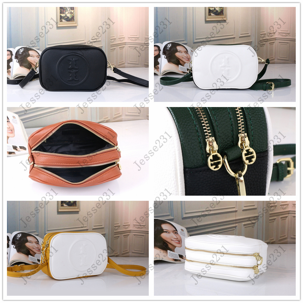 

Factory Wholesale Fashion Designer Women Shoulder Bags Double zipper Handbags Crossbody Soho Disco Bag Fringed Messenger Purse Wallets 23cm, Black