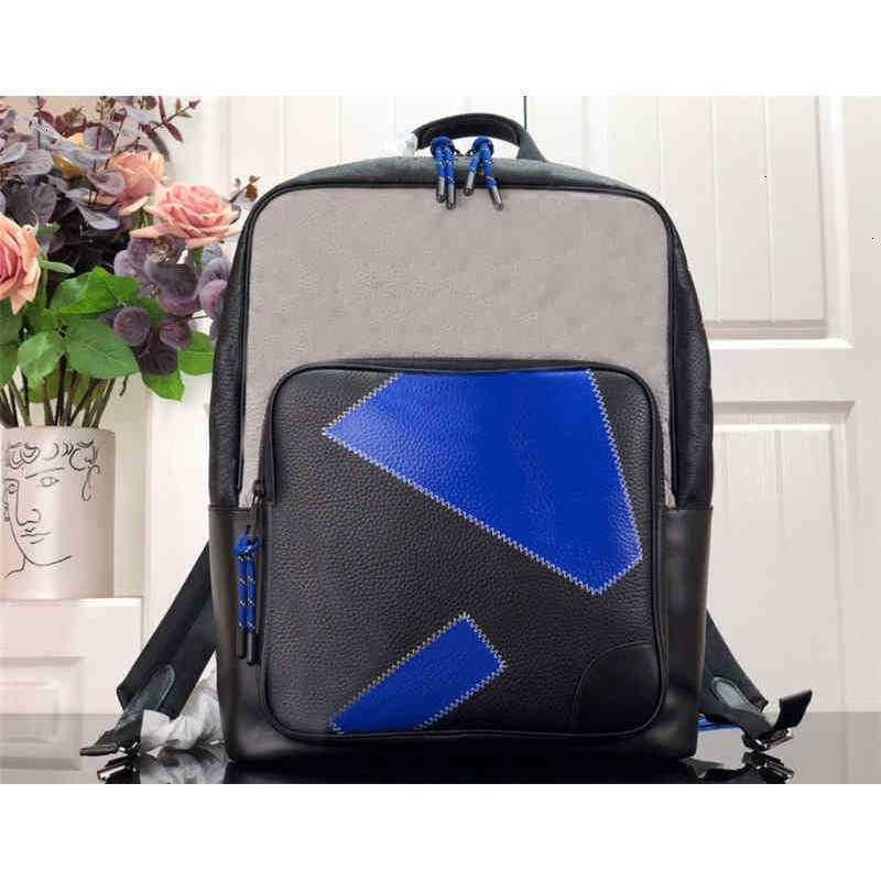 

large bag Designer Wallet men backpack tote travel backpacks Casual Tote Dean 7A Quality women Outdoor Sports cattlehide Classic Fashion Bags handbag handbags sac, Blue