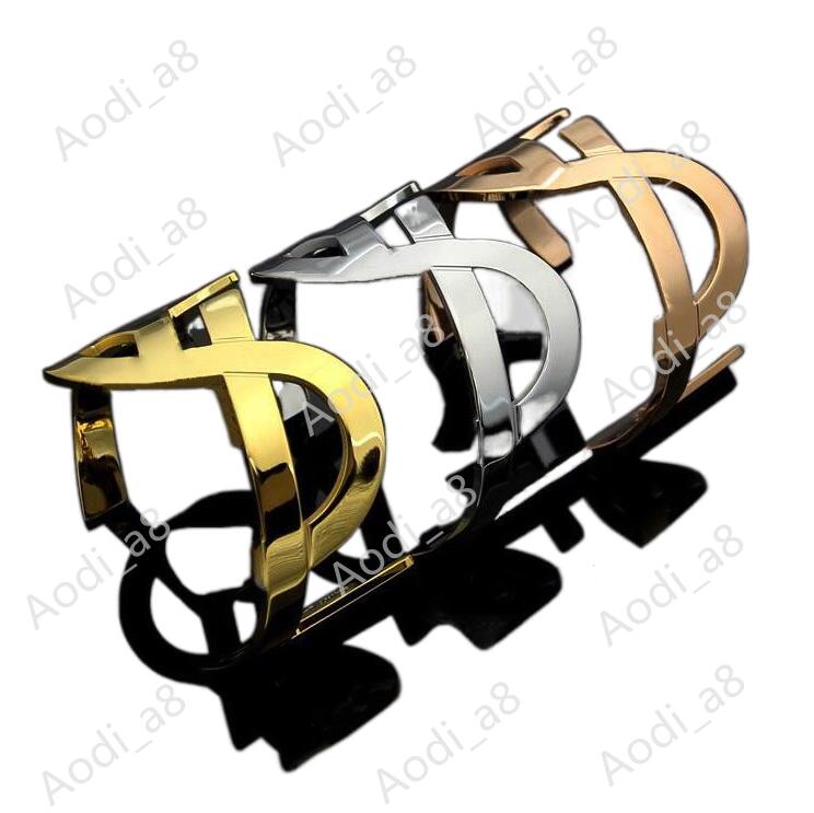 

2023 Top Designer jewelry bracelets Luxury 18K Gold silver Bangle Fashion Wedding Bracelet Women Upscale Holiday gifts