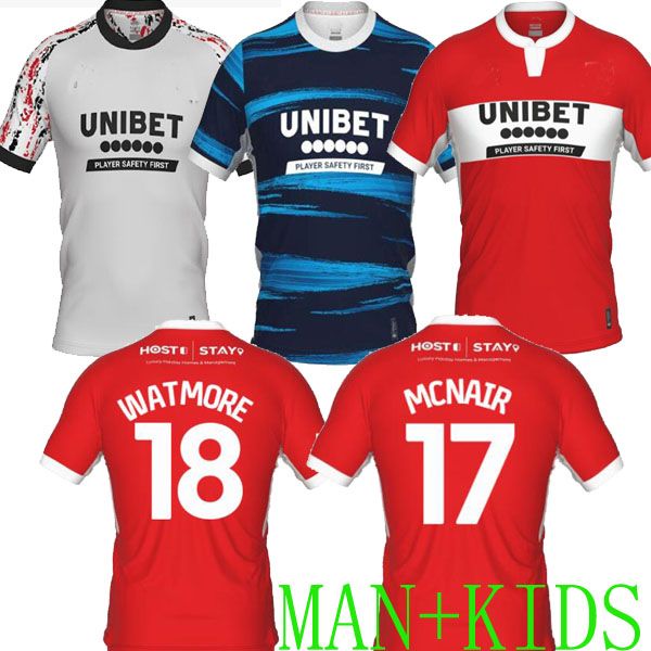 

22 23 Middlesbrough third away Soccer Jerseys Coventry 2022 TAVERNIER PAYERO HOWSON MCNAIR BOLA Birmingham Football Shirt Uniforms KIDS HOGA, Third man 1