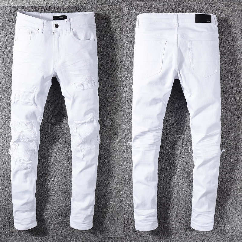 

Clothing amirly Men's Jeans Arrivals Mens Luxury Man Designer Denim Holes Trousers Jean Coolguy Biker Pants #592