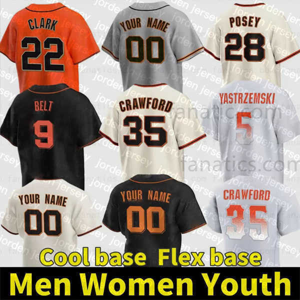 

Baseball Jerseys NEW College Baseball Wears 28 Buster Posey Jersey SF Brandon Crawford Giants 5 Mike Yastrzemski Baseball Jerseys Joey Bart Logan Webb Joc Pe, Youth cool base nk logo