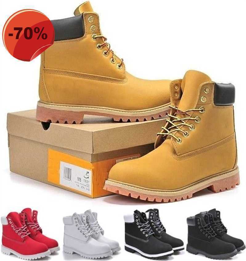 

Rubber Platform Men Boots Timber Designer Land Mens Womens Shoes Ankle Cowboy Classic Women Yellow blue Black Hiking Work Motorcycle boot, Color