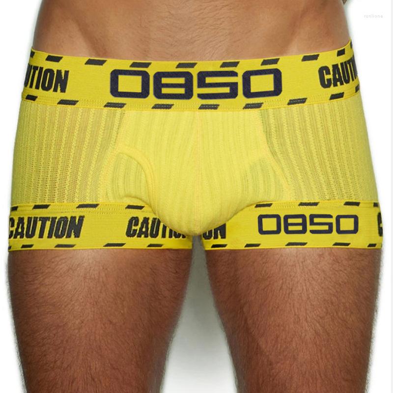 

Underpants 0850 Boxers'shorts Domineering Hollow Cotton Male Comfortable Careful Work Nice Appearance And Durable Mens Boyshort, Black