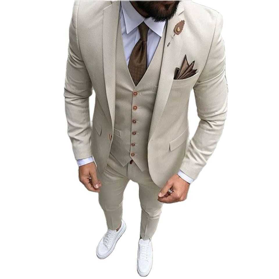 

Suit Suits Pants newest Jacket Pants Designs Beige J220823, Picture style