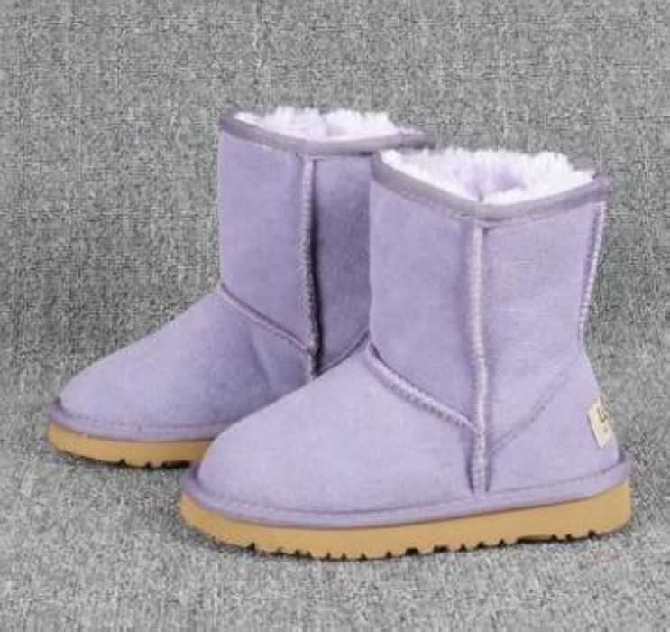 

New Real Australia 528 High-quality Kid Boys girls children baby warm snow boots Teenage Students Snow Winter boots DORP shipping, Grey