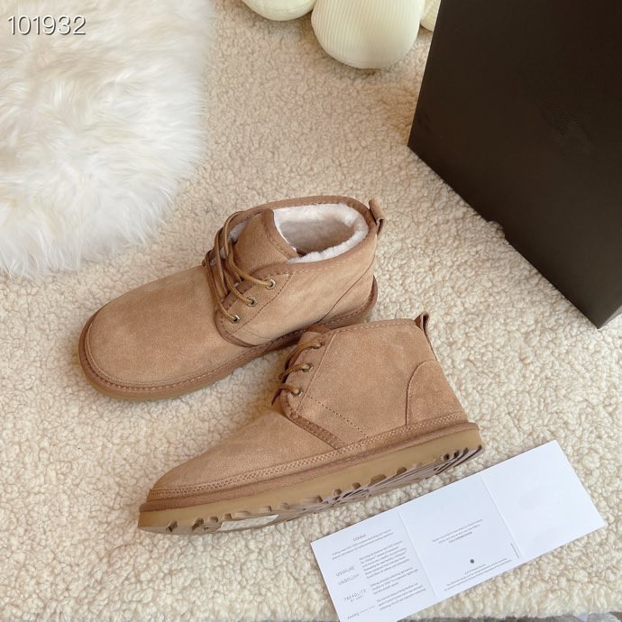 Men's Classic wool snow boots Neum series strap Casual low cut Woolen Snow Boots Male women Dust bag card EU39-44 Warm winter