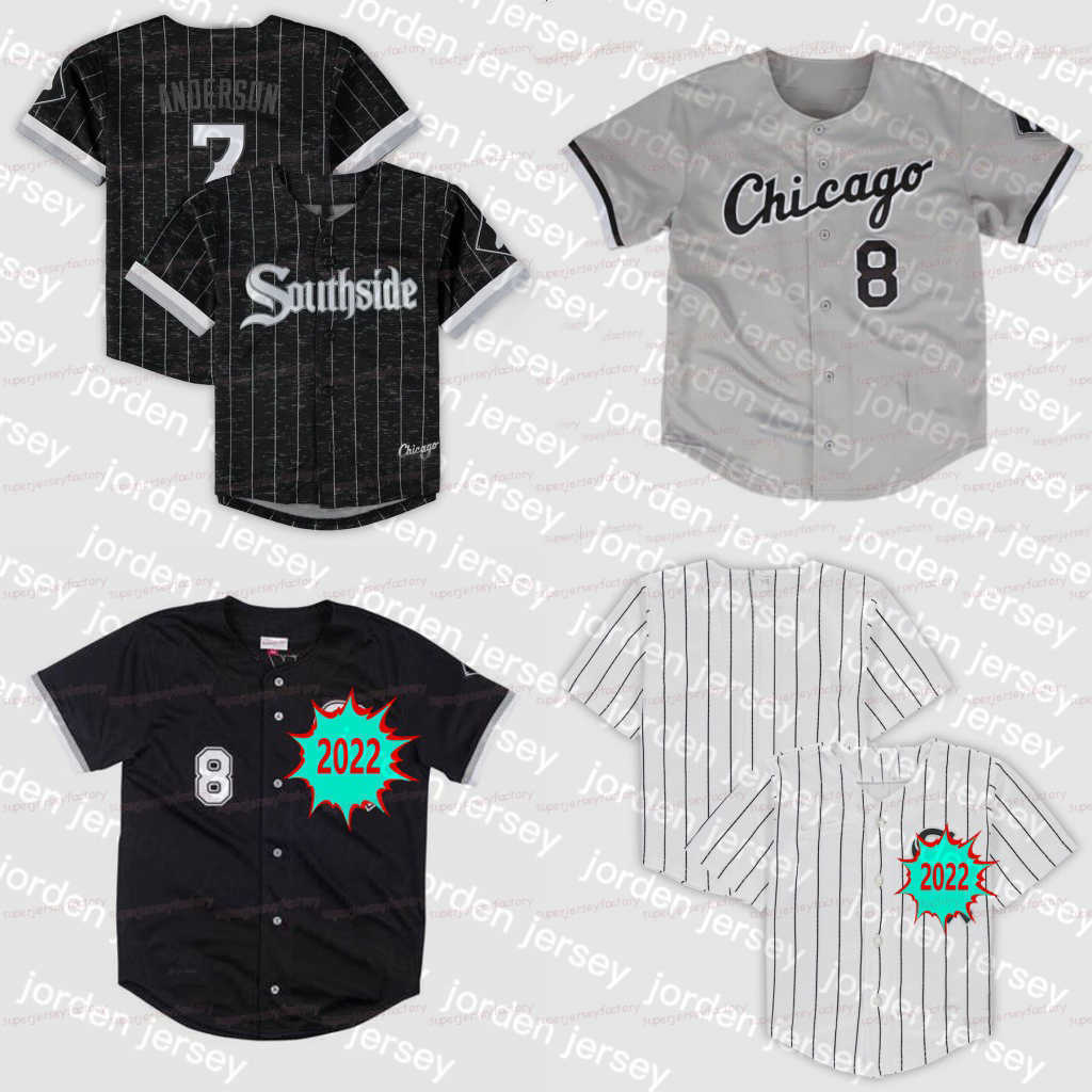 

Baseball Jerseys NEW College Baseball Wears Tim Anderson 2021 City Connect Toddler Jersey Yoan Moncada Luis Robert Jose Abreu Kimbrel Thomas Rodon Lace Lynn, Black