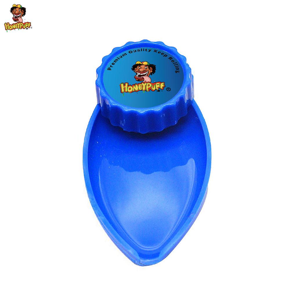 

Premium Plastic Smoking Herb Grinder Tray All In One Smoke Pipes Mix Color Tobacco Grinders Roll Combo 40MM Magnetizing