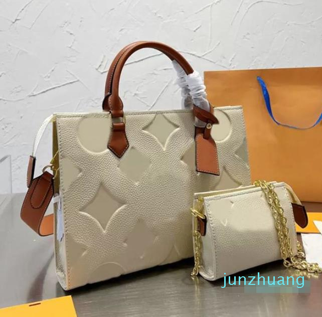 

Designer -Women Tote Bag Crossbody Bags Handbag Purse Embossing Letter Chain Wallet Classical Printing, #2