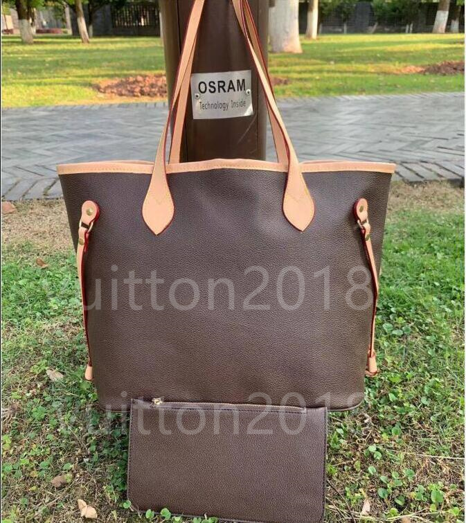 

2pcs Womens Messenger Bag Designer Handbag Fashion Mens Shoulder Crossbody Bags Lady Tote Purses Wallet Female, Red