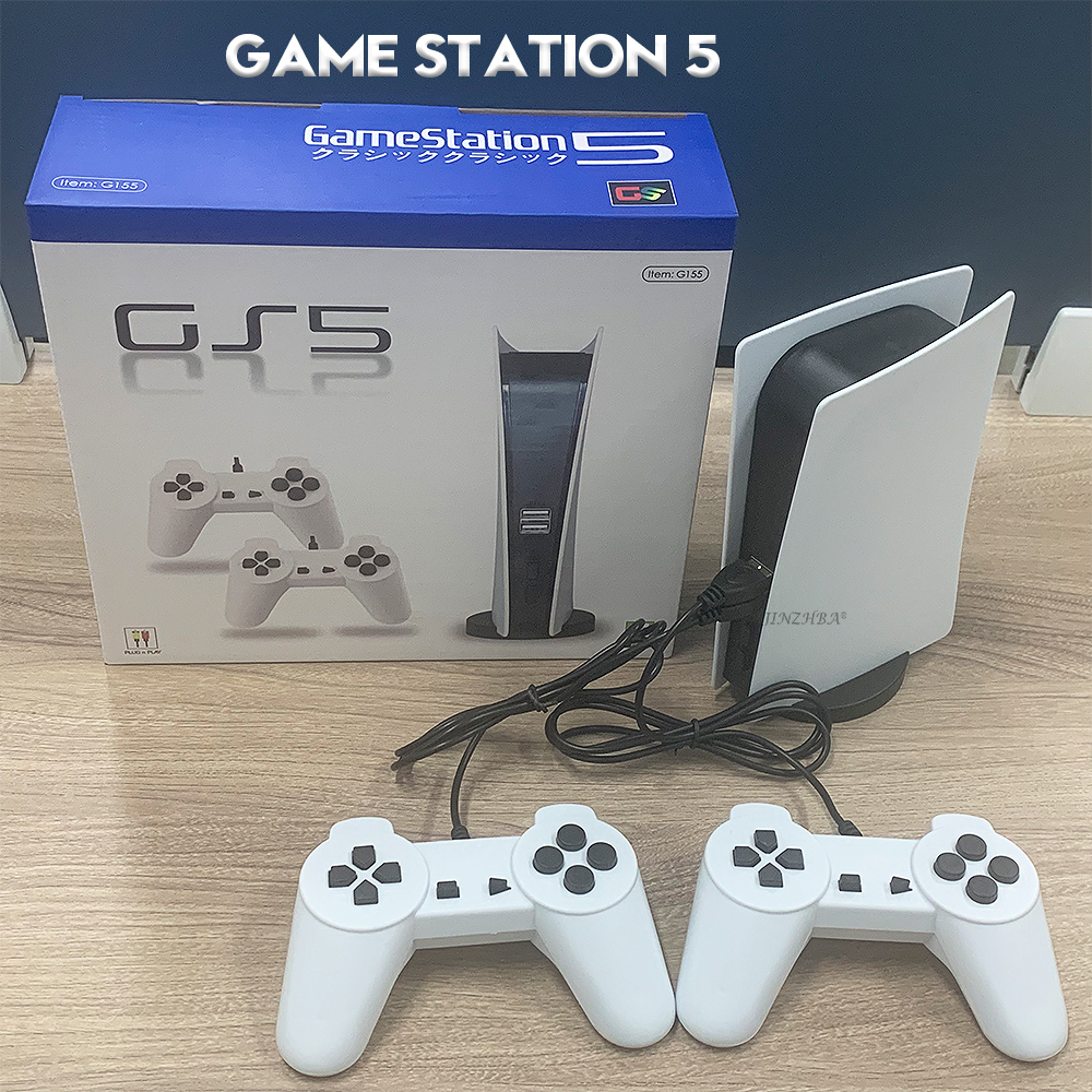 

Portable Game Players Gamestation 5 Console AVOUT Home TV Game Console Game Station 5 No Lag Double Handle EUUSUK Plug 221019