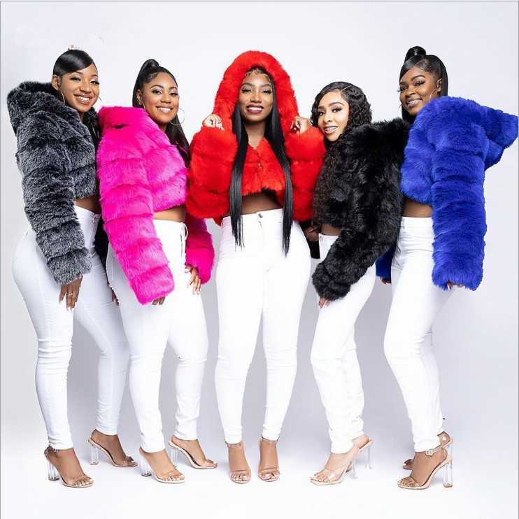 women leather fox mink fur gilet jacket autumn and winter new imitation warm hooded coat 5xl