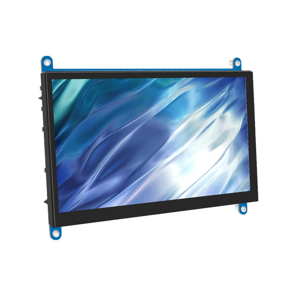 

Tablet PC Stands Raspberry Pi Touchscreen Monitor 7 inch HDMI Screen Display 1024x600 Compatible with AIDA Ras 4 3B 2B BB Black Banana W221019