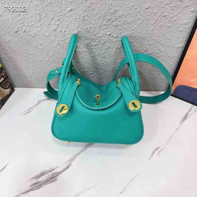 

Herme Bags designer H bags Classic lindys Doctor's 2022 Mini Small Inch Women's Trendy Single Shoulder Diagonal Straddle Hand Pillow, Milkshake white