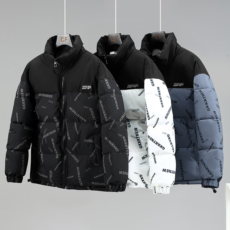 Winter Style Japanese Coat Cotton Men's Down & Parkas Padded Jacket Clothes Korean Trendy Jackets Loose mens doudoune homme Jackets Parka Ou