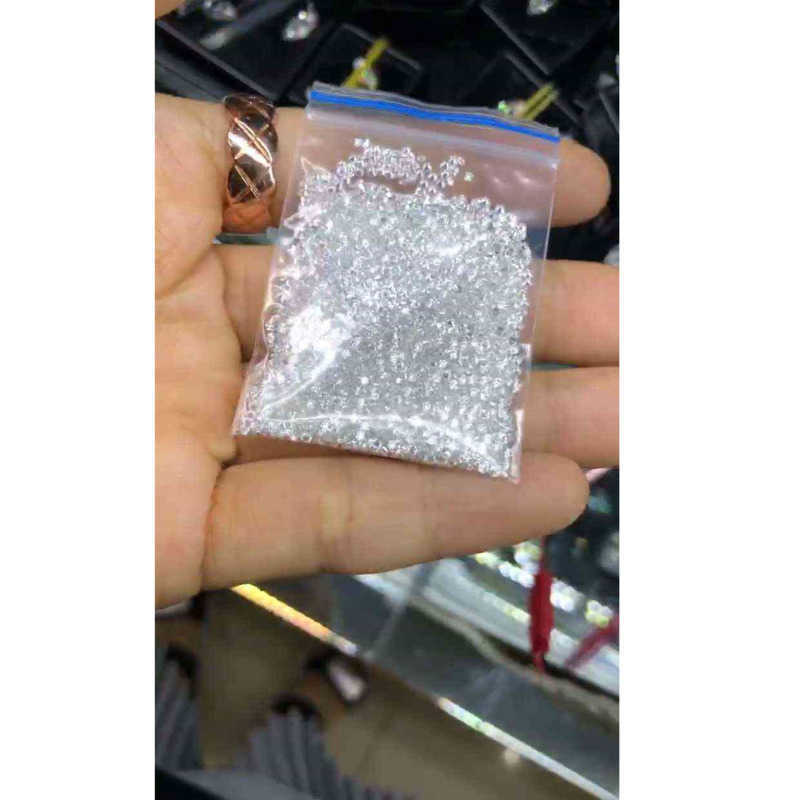 

0.7-2.9mm 1ct D VVS1 Small Size Melee Round Cut Moissanite Free Sipping Loose Gemstone Supplier Christmas Year