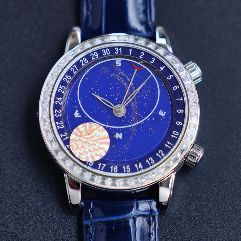 

Wristwatches Casual Watch Mens Watch y Automatic Mechanical WristWatch 4m Leather Strap Sapphire Life Waterproof Dign Multiple Colour, Color 1