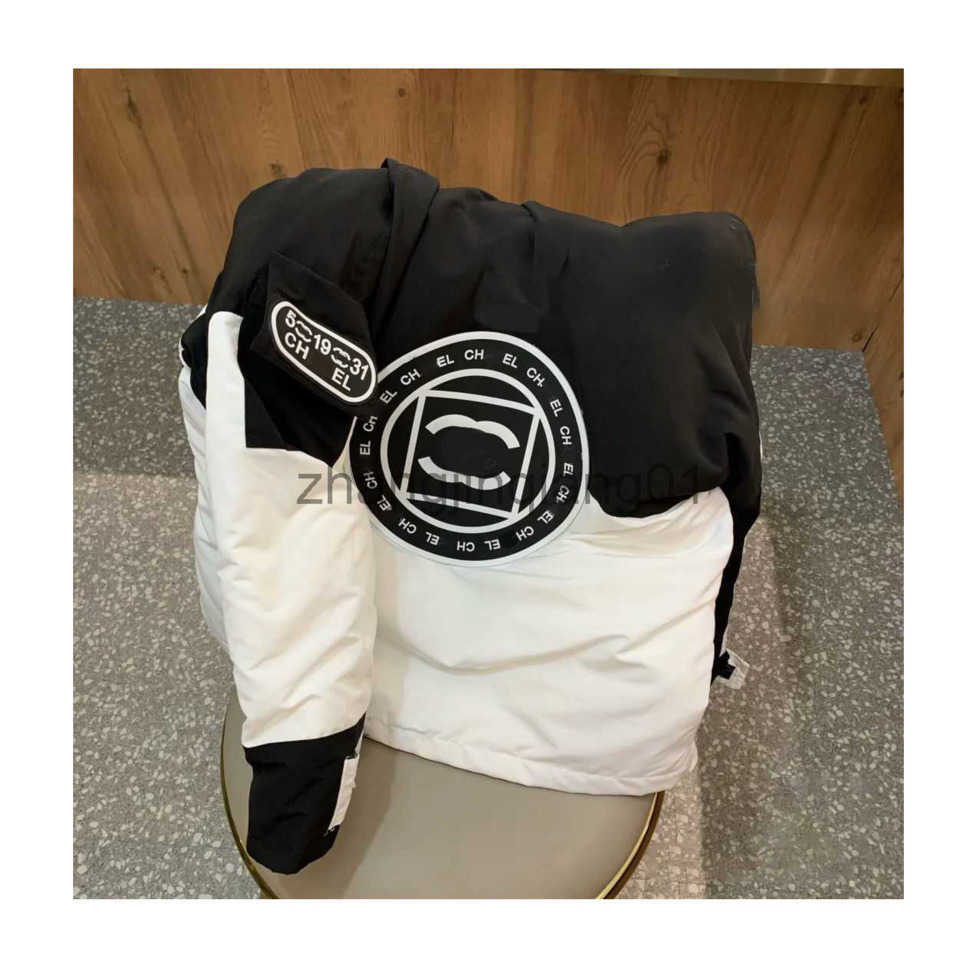 Designer Channel Down Puffer Jacket Mens Womens Autumn Winter White Duck Down Thickened Extra Long Tooling Fashion Brands Vintage Large Loose Parkas