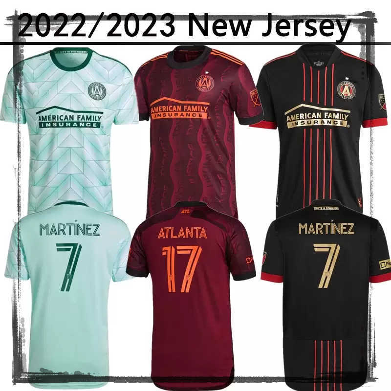 

22/23 Atlanta United soccer jersey adult man MARTiNEZ football shirt BARCO Camiseta de futbol ATL maillot kit