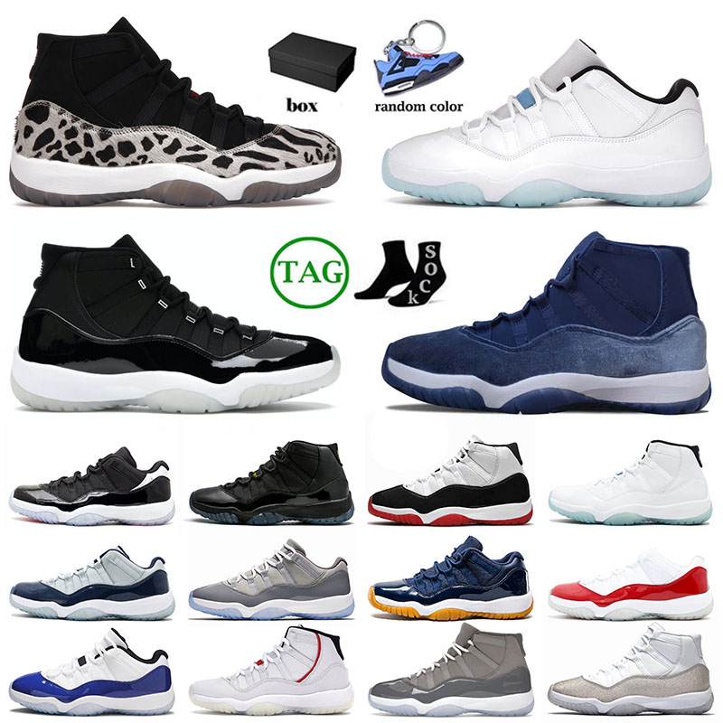 Jumpman 11 Basketball Shoes 11S Men Women Animal Instinct Jubilee 25th Anniversary High White Bred Midnight Navy Cool grey Gamma Blue Sneakers Tr-image-811329638
