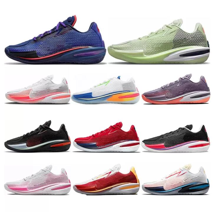 

ZOOM G.T. Cut Mens Basketball Shoes GT Barely Green White EYBL Black Laser Blue Violet Bright Crimson Green Grinch Think Pink Ghost University Designer Sneakers 36-46, Please contact us