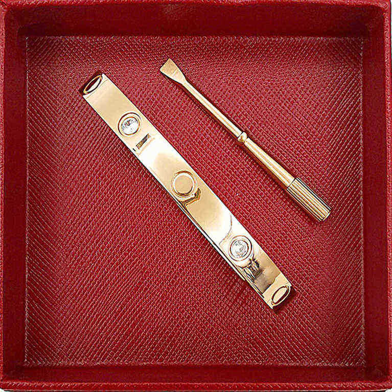 

Rose Gold Screwdriver Bracelet Silver Bangle Fashion Woman Men Cuff Bangle Wedding Charm Couples Love High Quality 316L Stainless Steel